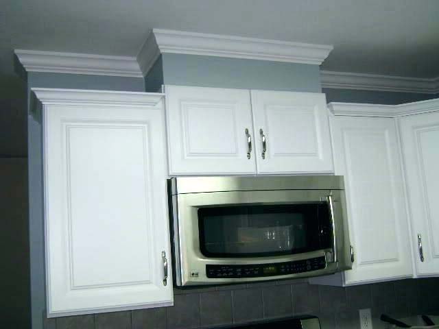 How To Install Wall Cabinets With Crown Molding